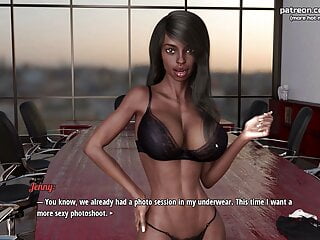My Cute Roommate - Big Black Ass Ebony Teen Secretary Anal Sex At Work. Hot Interracial Threesome - #7